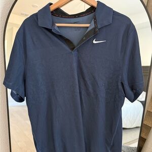 Nike Men's Navy Polo Shirt
